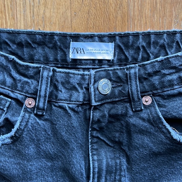 ZARA Black ripped jeans - Picture 5 of 5